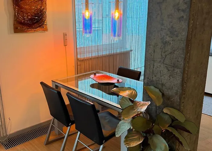 Apartman Modern Floor Loft, Private Terrace, Near Center & Free Parking